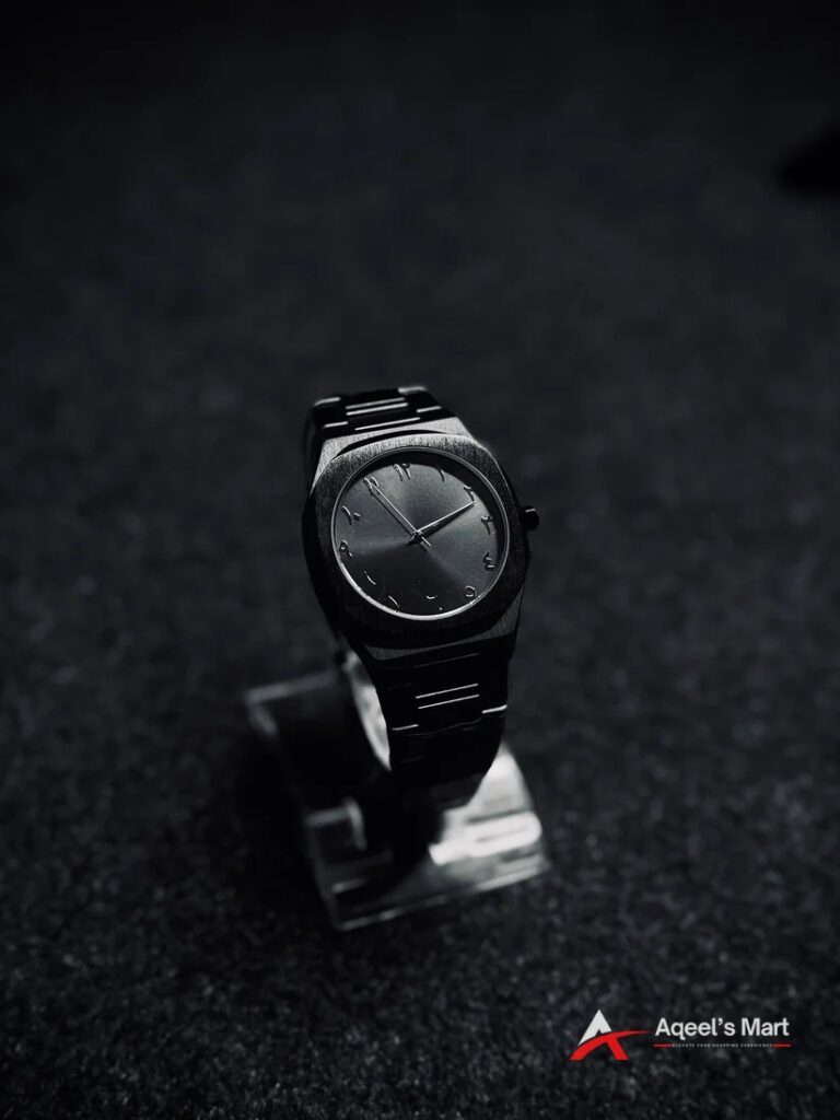 Arabic Black Aura Watch
